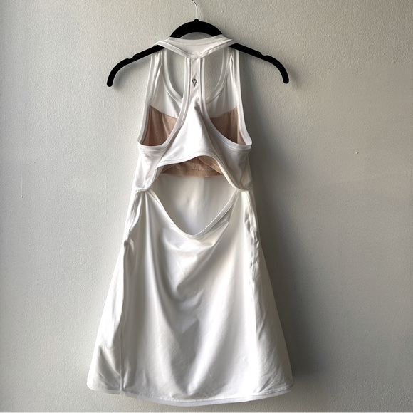 Ivivva White Tennis Dress for Girls Size 14 - Picture 2 of 4